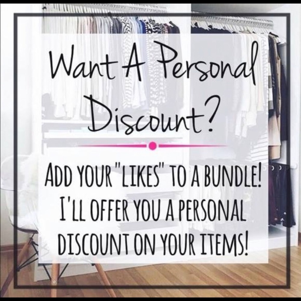 Want a personal discount?